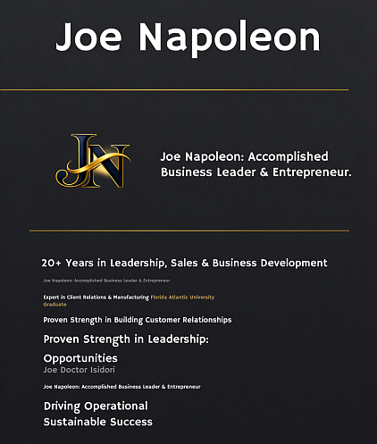 Joe Napoleon: A Florida Business Growth Leader